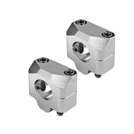 Pontets de Guidon 28.6mm - NoEnd Silver