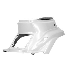 Coque Arrière MBK Booster Yamaha Bw's avant 2004 - TNT Blanc Métal