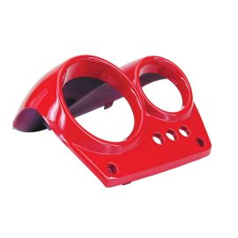 Couvre Compteur MBK Nitro Yamaha Aerox avant 2013 - TNT Rouge Scuderia