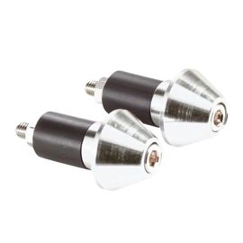 Embout de Guidon - Cône 14mm Argent