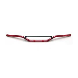 Guidon Cross 22mm - NoEnd Alu Rouge Anodisé