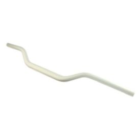 Guidon Cross 28.6mm - TUN'R OVERSIZE Alu Blanc