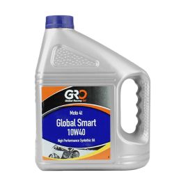 Huile Moteur 4T Smart 10W40 - Global Racing Oil Bidon 4 litres