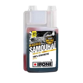 Huile Moteur 2T - Ipone Samouraï Racing 100% synthèse 1L Pré-mix / graissage séparé