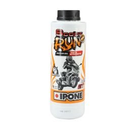 Huile Moteur 2T - Ipone Scoot Run-2 100% synthèse 1L graissage séparé