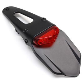 Support de plaque / bavette avec feu arrière à leds Rouge - Replay Premium