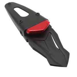 Support de plaque / bavette avec feu arrière à leds Rouge - Replay Wing