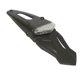 Support de plaque / bavette avec feu arrière à leds Transparent - Replay Wing