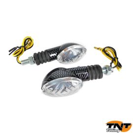 Clignotants OVALIA - TNT Look Carbone