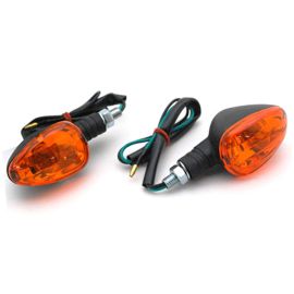 Clignotants Pyramide - Replay Noir / Orange