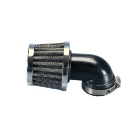 Filtre à Air PHVA / PHBN - POLINI Metal Air Filter 34mm coudé 90 degrés
