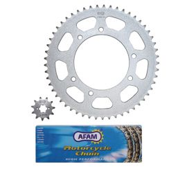 Kit chaîne Aprilia RX SX 2006 à 2011 - 11 x 53 420 / 105mm 6T AFAM 