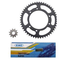 Kit chaîne MBK X-Limit Yamaha DTR à partir de 2003 - 11 x 50 420 / 105mm KMC 