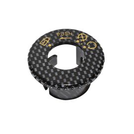 Capuchon Contacteur à Clé MBK YAMAHA avant 2004 - Look CARBONE