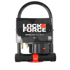 Antivol U - LOCKFORCE Hercule avec Support 165 x 240mm
