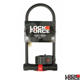 Antivol U - LOCKFORCE Hercule avec Support 165 x 320mm