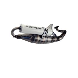 Pot MBK Nitro Ovetto YAMAHA Aerox Neo's - S3R Evolution Silencieux Blanc DOPPLER