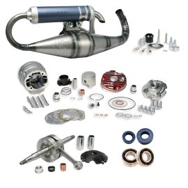 Pack Moteur & Pot 94cc MBK Nitro Yamaha Aerox - MALOSSI MHR Big Bore Testa Rossa