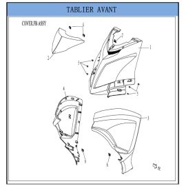 Tabler Supérieur de Face Avant TNT Grido