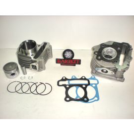 Kit Cylindre 75cc PEUGEOT V-Clic KYMCO Agility 4T - BARIKIT Alu Fonte