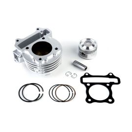 Kit Cylindre 80cc Peugeot Kymco SYM 139QM GY6 4T - BARIKIT Alu