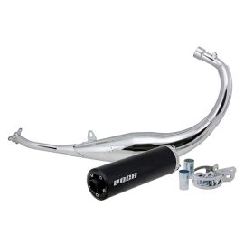 Pot Passage Bas AM6 50 / 70cc - Chromed Noir VOCA Racing