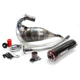 Pot Passage Haut Gauche Derbi E3 E4 DRD Pro 80 / 90cc - Cross Carbone VOCA Cross