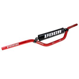 Guidon Cross 22mm - VOCA Cross Alu Rouge / Mousse Noire