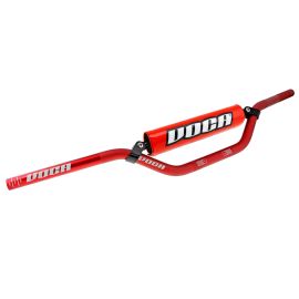 Guidon Cross 22mm - VOCA Cross Alu Rouge / Mousse Rouge