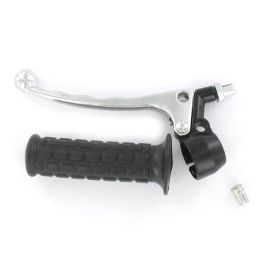 Poignée Frein Arrière Vintage - Levier à Boule Alu Poli