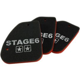 Mousse filtre à air Peugeot Buxy Speedfight 1 & 2 Trekker TKR Vivacity - Stage6 Double Sponge