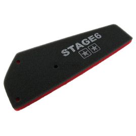 Mousse Filtre à air Peugeot SYM 139QM GY6 4T - Stage6 Double Sponge