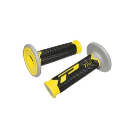 Poignées de Guidon - Progrip 788 Off Road Jaune / Noir / Gris