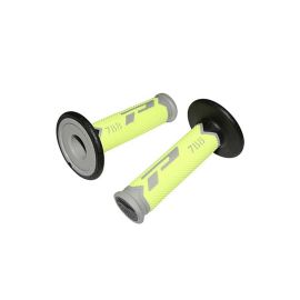 Poignées de Guidon - Progrip 788 Off Road Gris / Jaune fluo / Noir