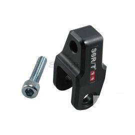 Réhausseur d'amortisseur +40mm Homologué - Stage6 CNC Noir