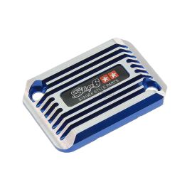 Couvercle de maître cylindre MBK Nitro Yamaha Aerox - Stage6 SSP type II bleu anodisé