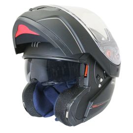 Casque Modulable - MT Atom SV Double Ecran Noir Mat