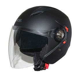 Casque Jet - ADX JT4 Double Ecran Noir Mat