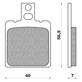 Plaquettes de Frein Aprilia RS - NEWFREN FD0012