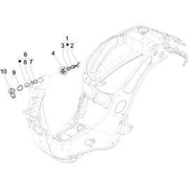 Barillet Contacteur à Clé Vespa Primavera Sprint - Origine Piaggio
