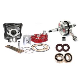 Pack Moteur 75cc DERBI E3 E4 - Kit MVT IRON MAX + vilebrequin S-Race