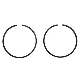 Jeu de Segments 40 x 1.5mm PEUGEOT Buxy Speedfight - Ergot Côté 50cc 