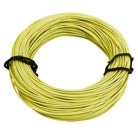 Fil électrique Souple - Jaune 0.75mm