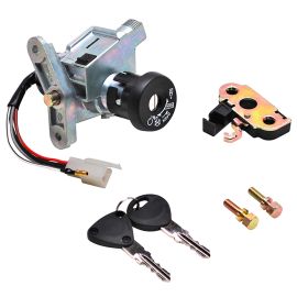 Contacteur à clé MBK Ovetto Yamaha Neo's avant 2002 - Avec serrure de selle