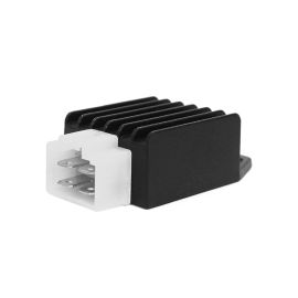 Régulateur Tension Peugeot CPI Keeway Kymco SYM - Connecteur Blanc 4 fils