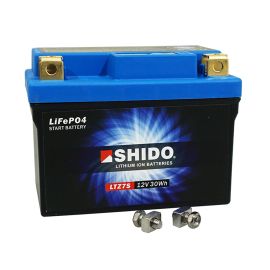 Batterie 12V 2.4 Ah Lithium-ion LTZ7S - SHIDO Prêt à l'emploi / Sans entretien +D