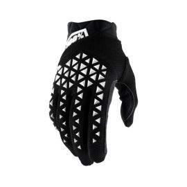 Gants Cross - 100% Airmatic Printemps / été - Noir / Blanc