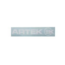 Autocollant / Sticker - ARTEK EK Blanc 215 x 45mm