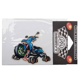 Autocollant / Sticker - MERYT Creature Scooter 10cm