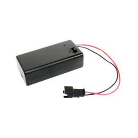 Support batterie 9V pour compteur Koso / Stage6 / Voca Connectique Noire